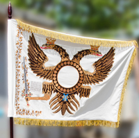 Вышитое знамя Преображенского полка