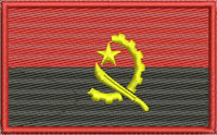Шеврон флаг Анголы