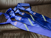 Вышивка на галстуке