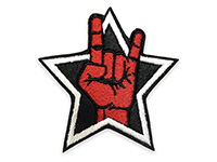Патч рука в звезде
