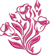 Бесплатная программа вышивки букет роз