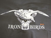 Байкерская вышивка Iron Birds