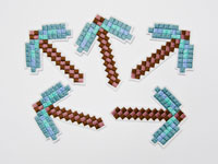 Патч нашивки Minecraft кирка