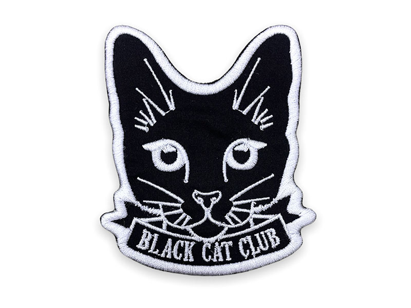 Патч black cat club