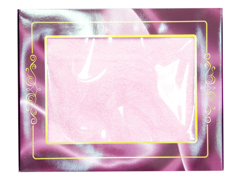 Набор полотенец с вышивкой розовый