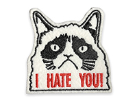 Патч кот i hate you